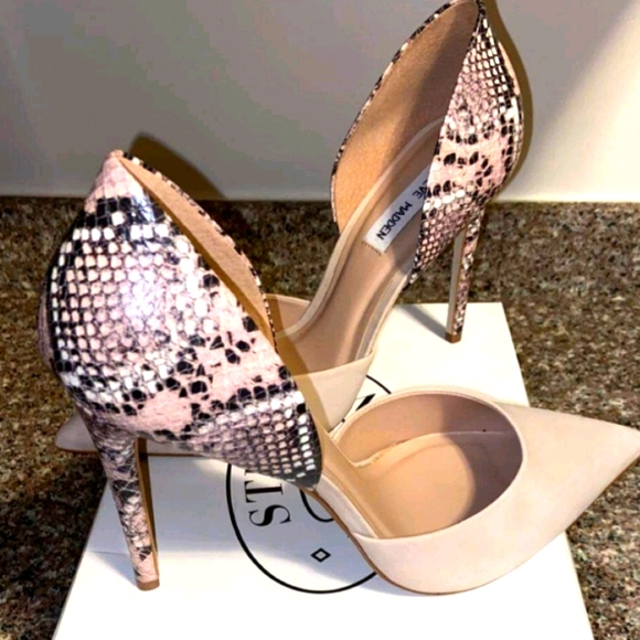 Steve Madden Shoes - Multicolor Snakeskin Steve Madden Pumps Size 10